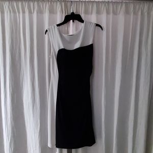 Black and White Cocktail Dress